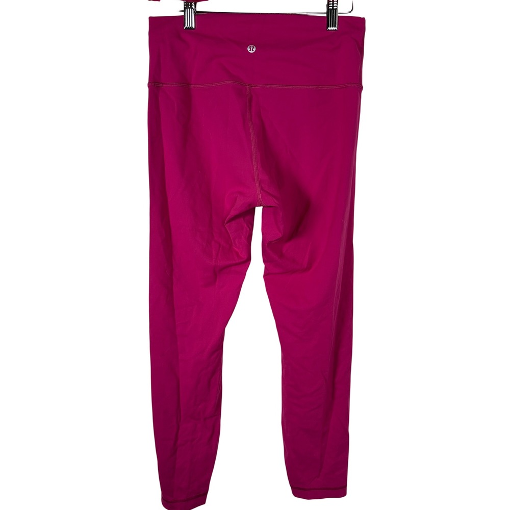 Lululemon Ripened Raspberry Pink Leggings Wunder Train High-Rise 28" Size 10‎